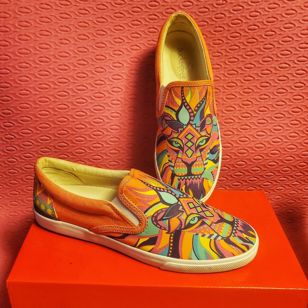 Bucketfeet “Wild” Slip-on Sneakers